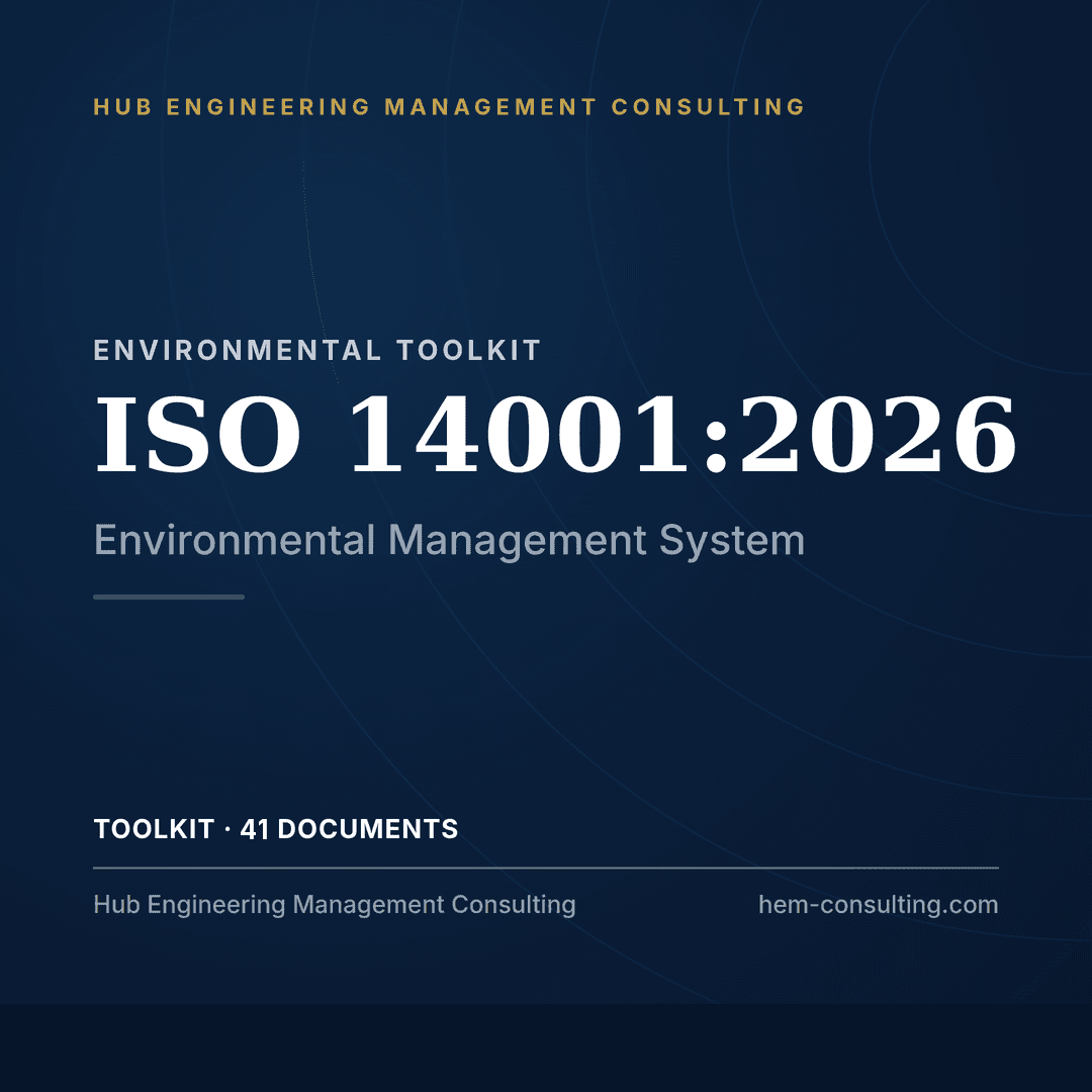ISO 14001:2026 toolkit, audit-ready