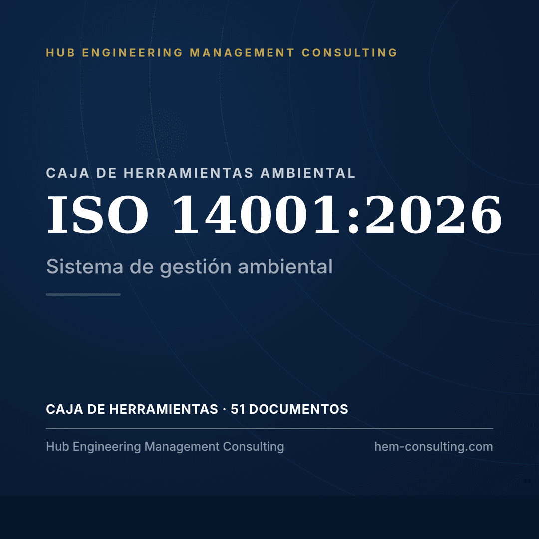 Caja de herramientas ISO 14001:2026, lista para auditoría