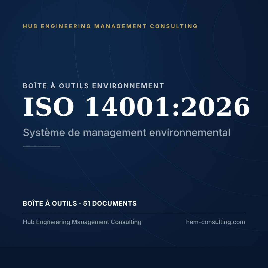 Boîte à outils ISO 14001:2026, prête pour l'audit
