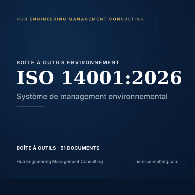 Boîte à outils ISO 14001:2026