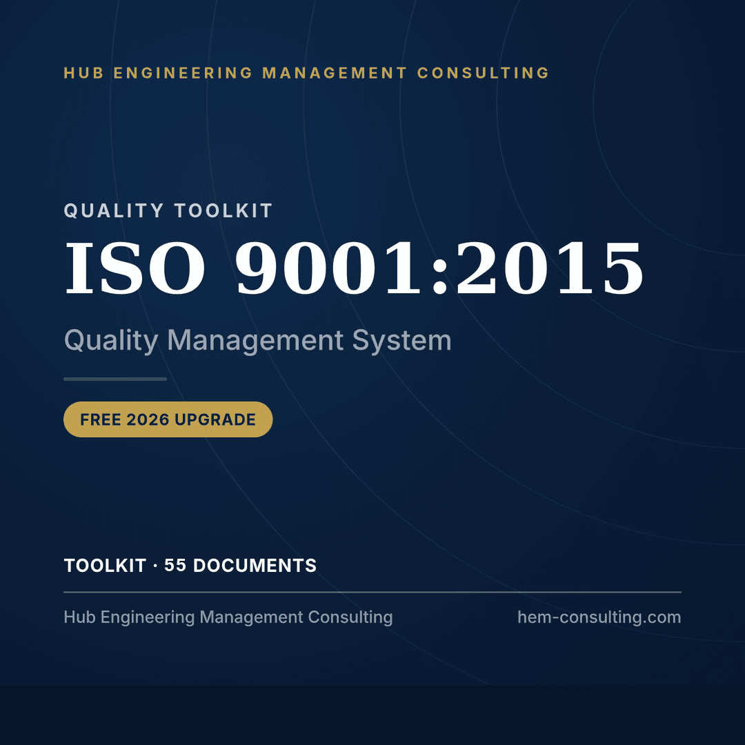 ISO 9001 toolkit, free 2026 upgrade